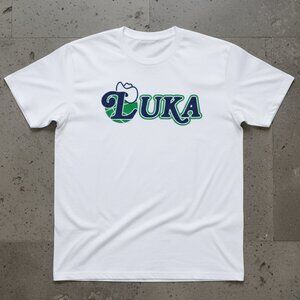 Luka Western Style Graphic T-Shirt – Cowboy Name Tee – Vintage Rodeo Aesthetic